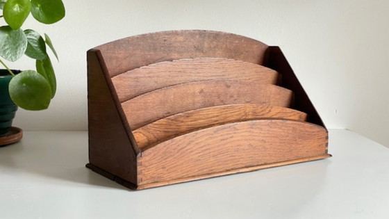 Image 1 of TRIEUR Porte-Courrier BUREAU Vintage