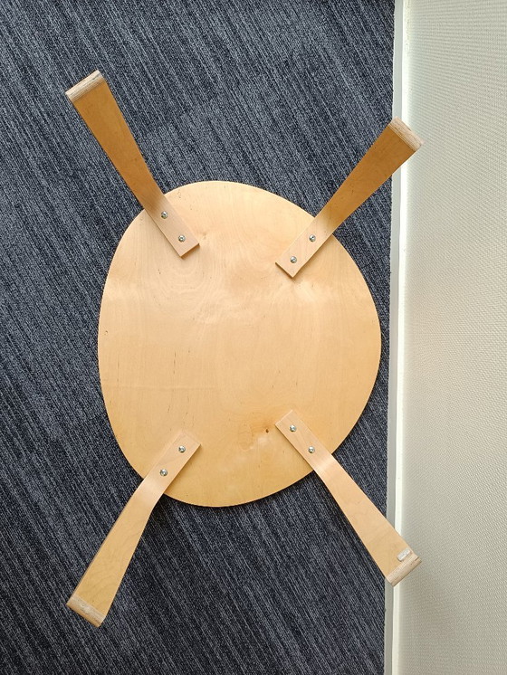 Image 1 of Vintage - Ikea - Deux ensembles de tables basses et tables d'appoint Svalsta - Style Alvar Aalto - Suède - 1999