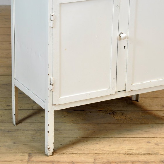 Image 1 of Iron medical cabinet, 1950s