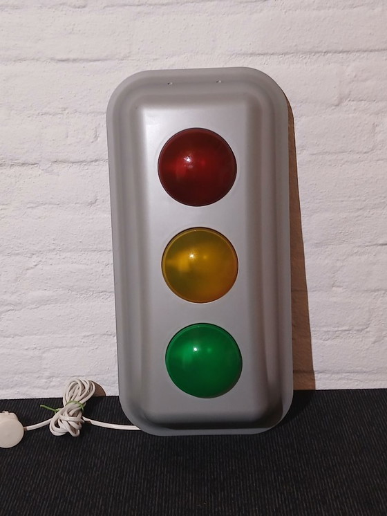 Image 1 of Lampe de signalisation vintage IKEA V0010 - années 1990