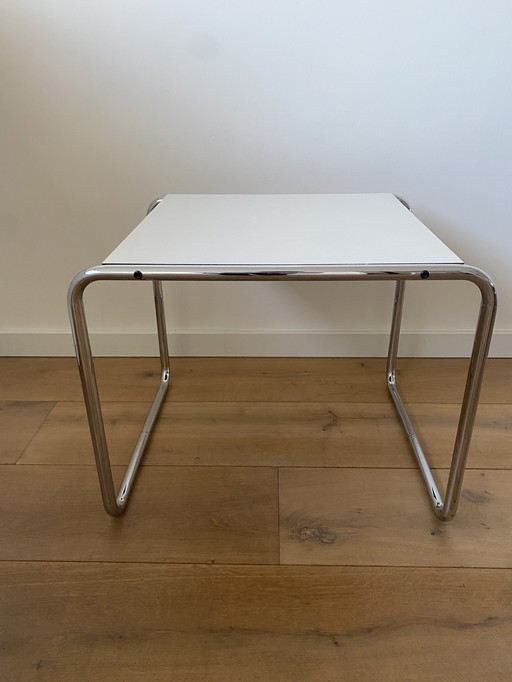 Bauhaus design bijzettafel B9 van Marcel Breuer voor Gavina jaren 60