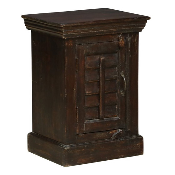Table de nuit ENTO-QUEST – Tables de nuit, Métal, Bois (photo 5 of 8)