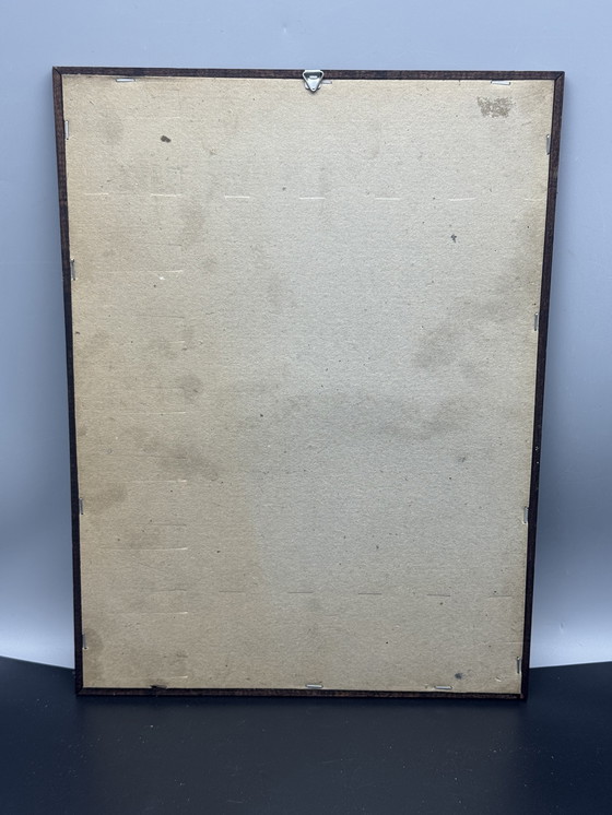 Image 1 of Vintage Papillon Paris reclame spiegel