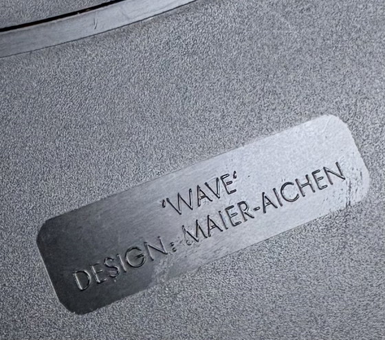 Image 1 of Vintage Wave plastic magazine holder black Authentics