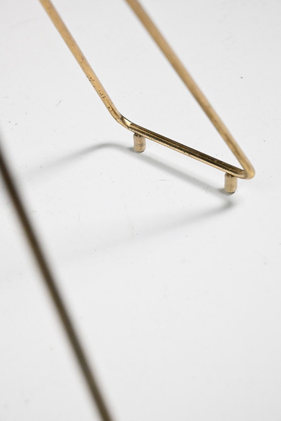 Image 1 of Vintage messing bijzettafeltje