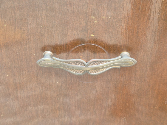 Image 1 of Tonabnehmer, Plattenspieler-Radioschrank 1950er Jahre