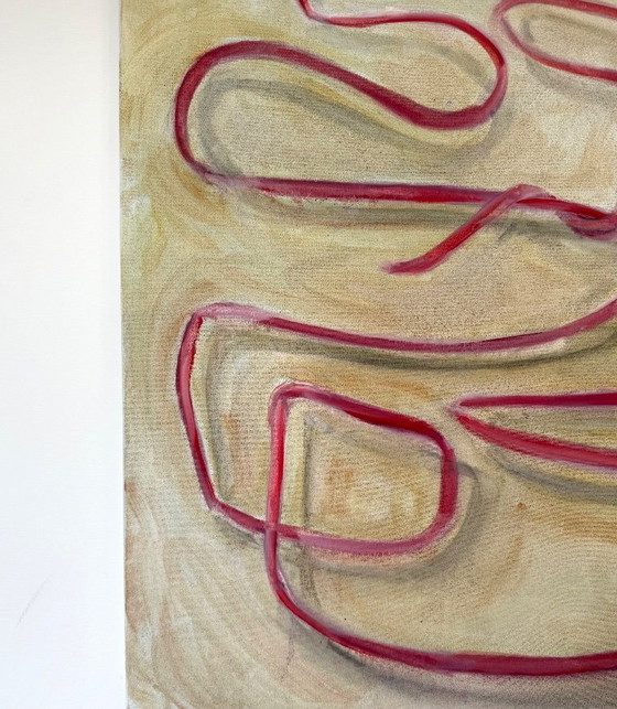 Two Ribbons – Eliza de Geus, Paintings & Drawings, Canvas (photo 4 of 5)