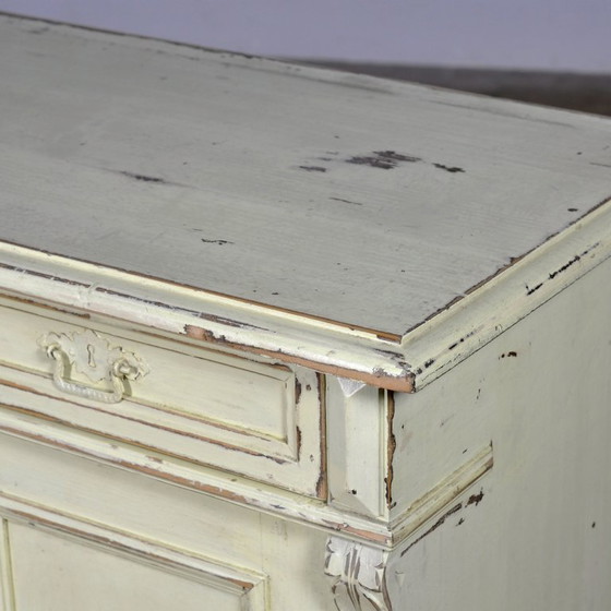 Image 1 of Antiek grenen dressoir, circa 1910