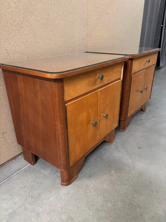 Comodini vintage – Legno, Vetro (photo 7 of 8)
