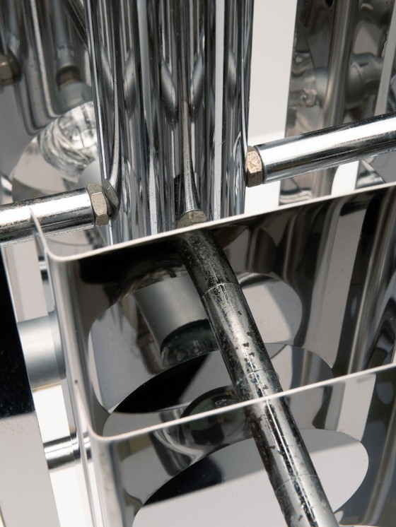 Image 1 of Italienische Tischlampe mit Chromüberzug