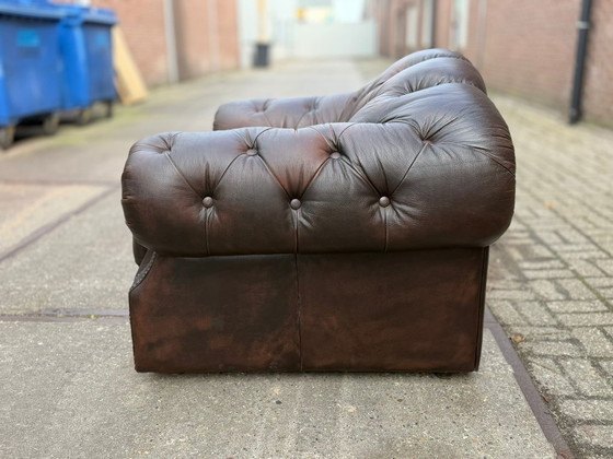 Image 1 of Twee Chesterfield fauteuils Westminster