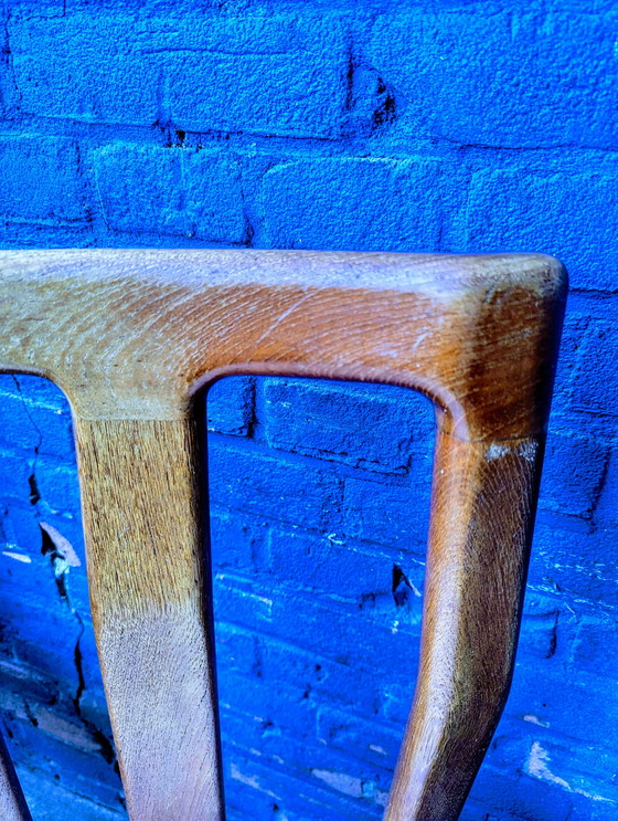 Image 1 of Dyrlund vintage teak chairs - Denmark