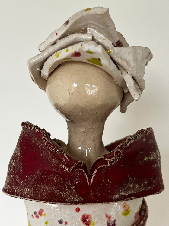 Image 1 of Ceramic female figure