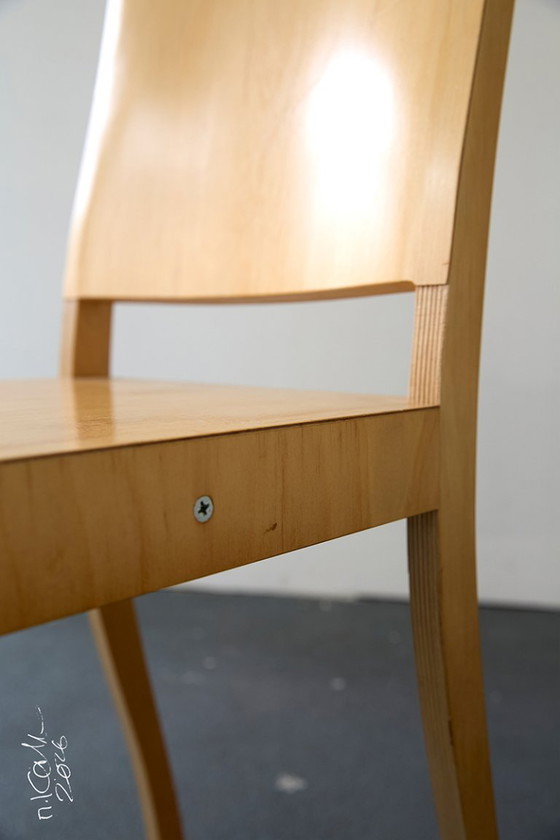 Image 1 of Vitra - Chaise Jasper Morrison en contreplaqué (1991 - Dossier complet)
