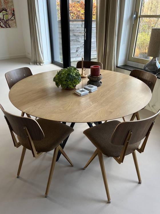 Image 1 of Ronde tafel Studio Henk Butterfly quad rond 140 cm