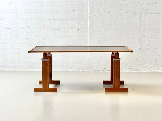 Image 1 of Height-adjustable mid-century work table / drafting table, 1970s