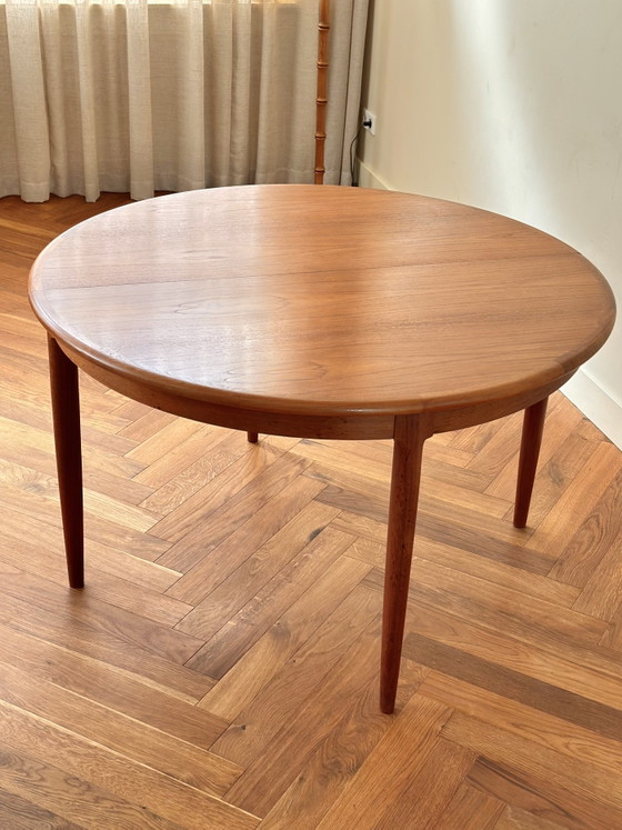Vintage Dining Table Niels Otto Møller Teak Wood 50s/60s/70s (photo 12 of 15)