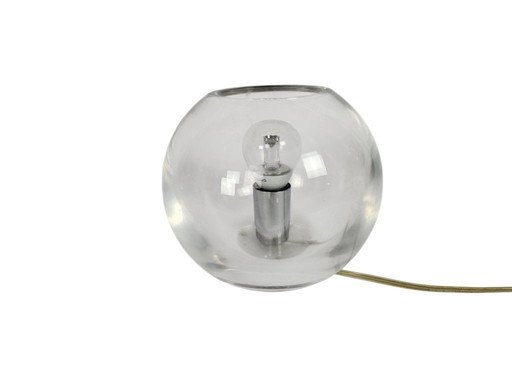 Nachtmann Leuchten - lampada da tavolo - vetro - cristallo - lampada a globo - terzo quarto del XX secolo