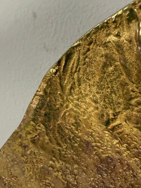 Image 1 of Applique murale sculpturale de Chrystine Charles, « Guadeloupe », France, années 1970, signée, pièce rare