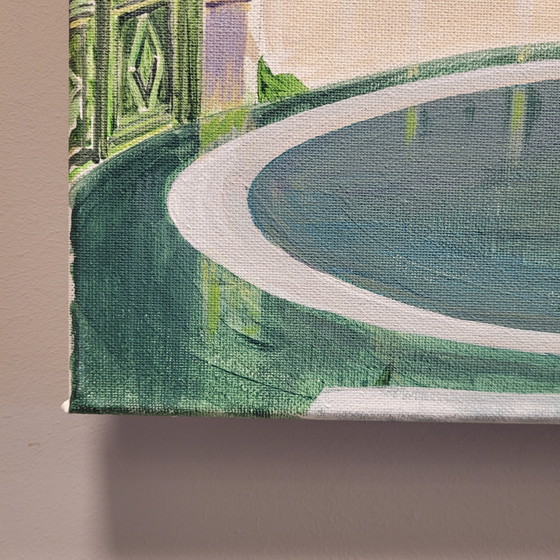 Image 1 of “Pasaje Gutiérrez, Valladolid” José A. Herrero – Pintura Contemporánea