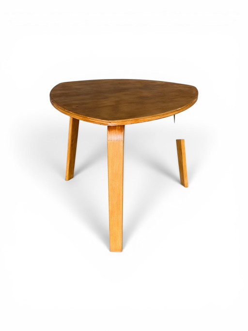 MCM Bow Wood Side Table