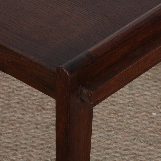 Image 1 of Mesa de centro de roble de René Gabriel para Lieuvin, 1946