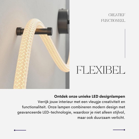 Image 1 of LED-Hanglamp, Designer Lamp, Moderne Hanglamp, Nieuwe Flex Technologie