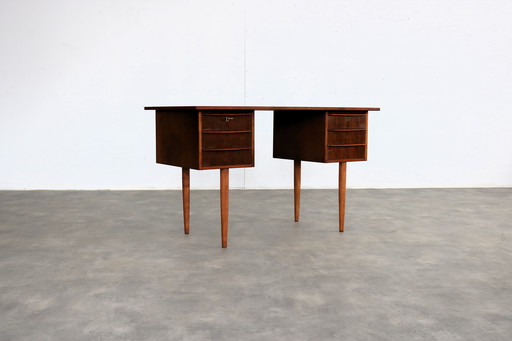 vintage Danish teak desk