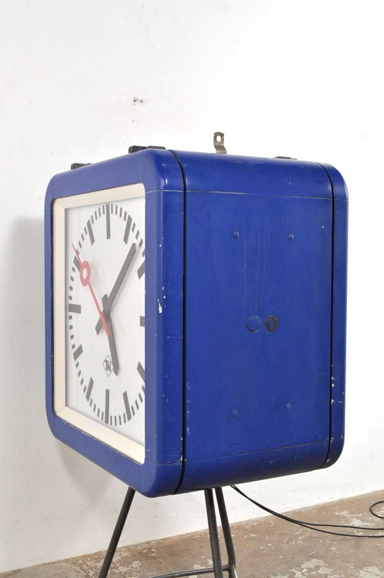 Image 1 of Double-sided NS station clock XL