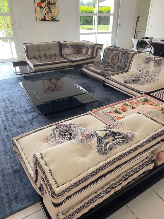 Set Soggiorno Mah Jong edizione 'Jean-Paul Gaultier' Roche Bobois – Divani modulari, Velvet (photo 3 of 7)