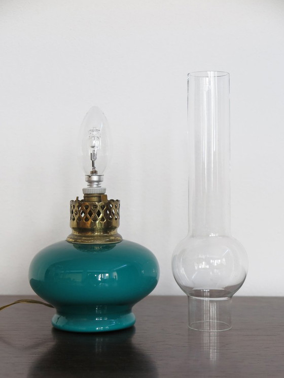 Lampe de Venini Murano, Italie, années 50 – Laiton (photo 5 of 12)
