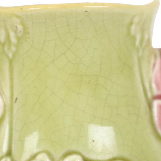 Image 1 of Art Nouveau Vaas Majolica Gustave De Bruyn