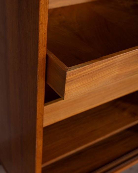 Image 1 of Vintage 1960s highboard in Italian-designed teak wood 