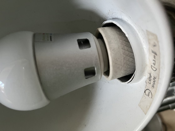 Image 1 of Jieldé vloerlamp met 6 armen – mat zilverkleur – industrieel design