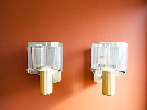 Portugese wandlampen in Mid Century Moderne Stijl, Set van 2