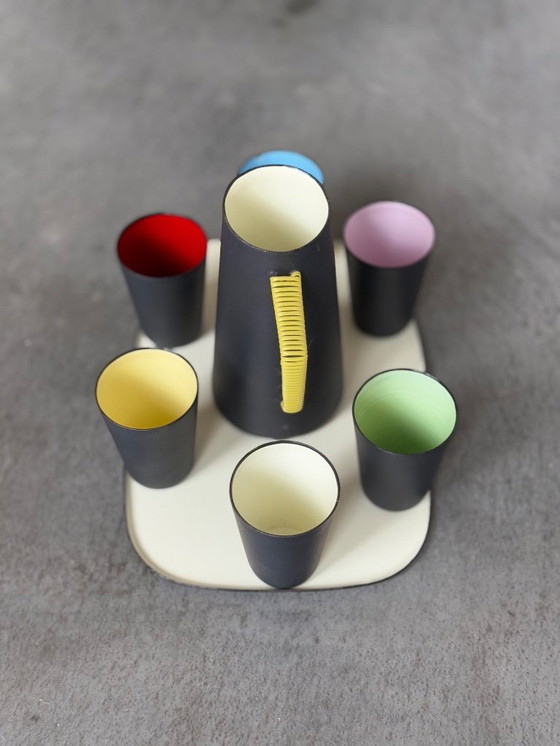 Image 1 of Set Glazen et Kan van Krenit