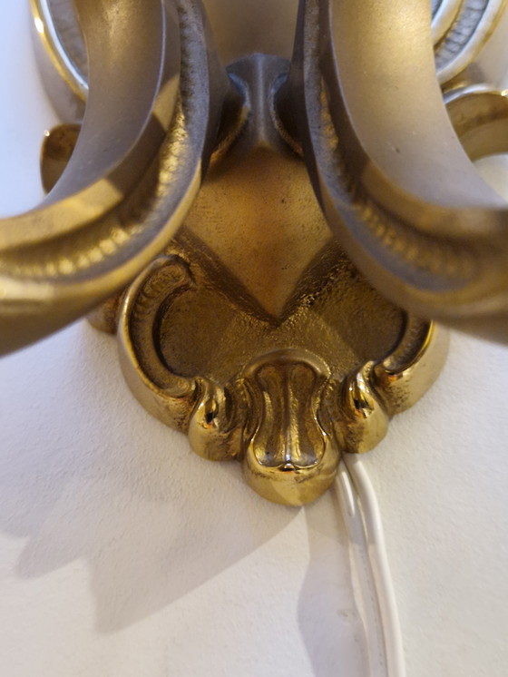 Image 1 of Lámpara de pared doble clásica 