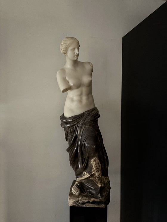 Image 1 of Statue en marbre composée de 2 types de marbre