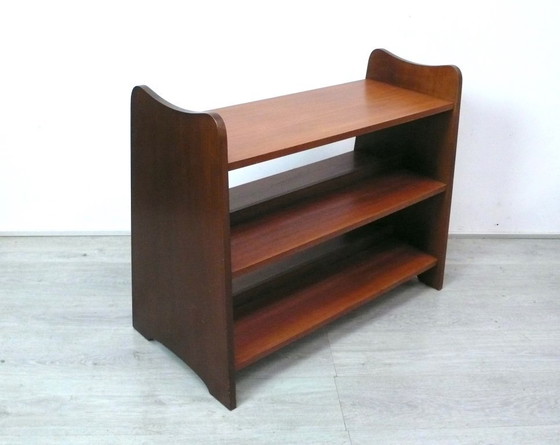 Image 1 of 1950s double-sided bookshelf, floor shelf, WK Möbel, Mid Century