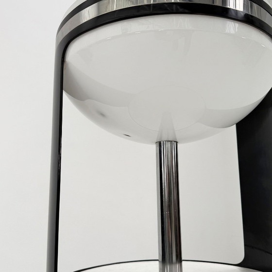 Image 1 of Rotating Bar Cabinet with Lamp in the Style of Joe Colombo, 1960s
