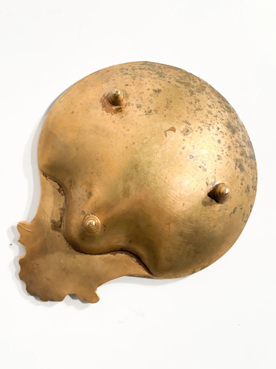 Bol en bronze doré en forme de coquillage des années 80 – Objets déco (photo 5 of 5)