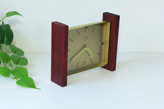 Vintage Junghans resonic Mantel Clock, 60s 70s – Brass (photo 8 of 8)