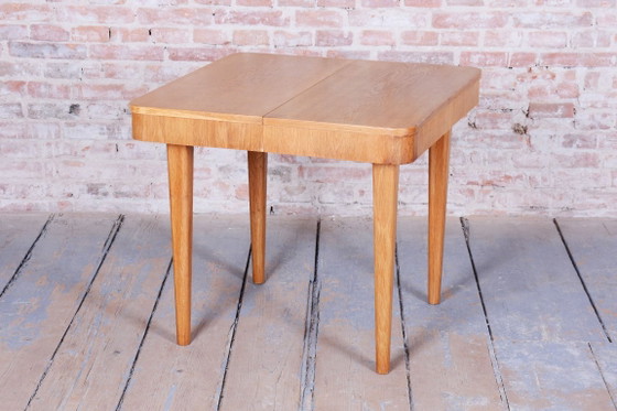 Extendable Art Deco Dining Table, by Jindřich Halabala, UP Závody, Czech, 1940s – Wood (photo 13 of 21)