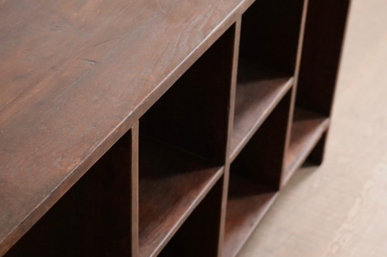 Pierre Jeanneret PJ-R-27-A Classeur 6 trous, Chandigarh, 1958 – Bibliothèques, Wood (photo 9 of 19)