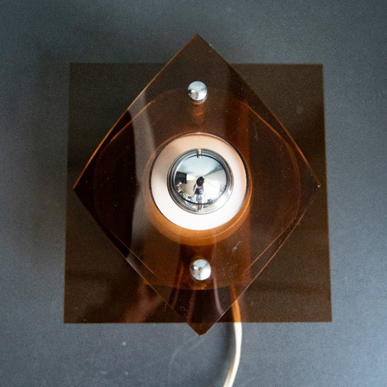 Vintage Herda Plexiglas Wall Lamp – Wall lights, Plastic (photo 5 of 9)
