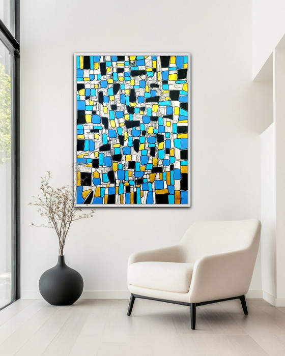 Image 1 of Natia Antadze Abstrakte Komposition XXL 