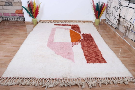 Alfombra marroquí única de lana natural 3x2 m – Wool (photo 2 of 10)