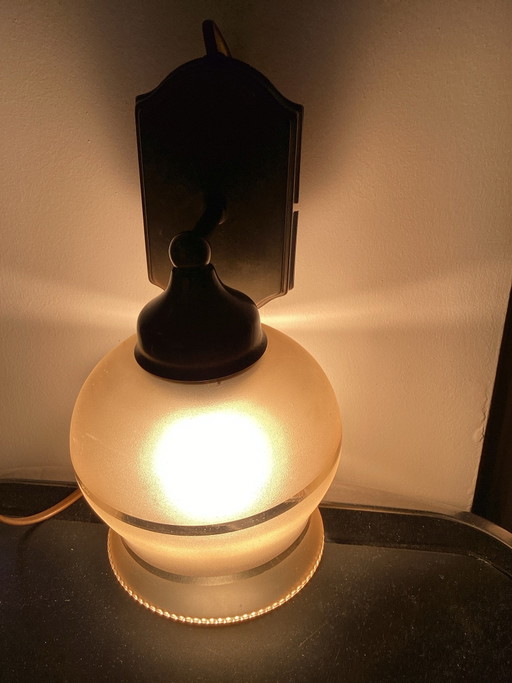 Vintage Wandleuchte DeLiister lampen Rijssen - 80er/90er Jahre, sofort einsatzbereit.
