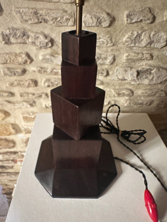 Image 1 of Cubist Art Deco Lamp