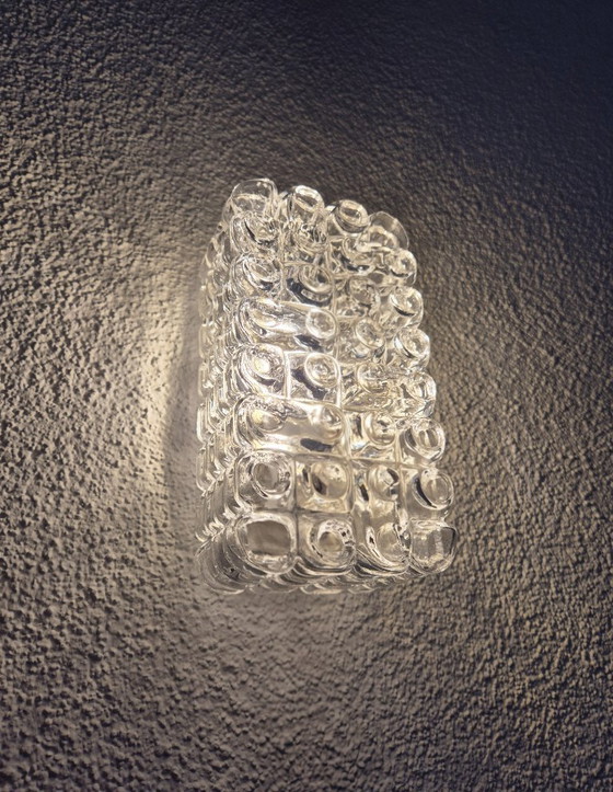 Image 1 of ERCO 54 090 Bellenglas 60's Zeldzame Mid Century ERCO Wandlamp